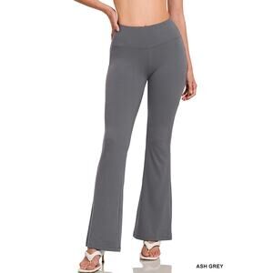Zenana BUTTERY SOFT FLARE LEG HIGH WAIST YOGA PANTS